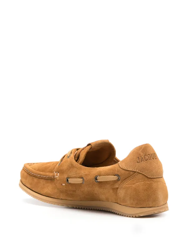 Jacquemus Les Batto Boat Shoes | Brown | FARFETCH