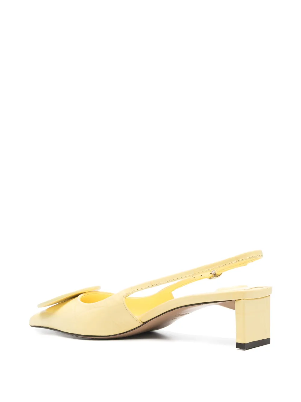 Jacquemus Les Slingbacks Duelo pumps Yellow