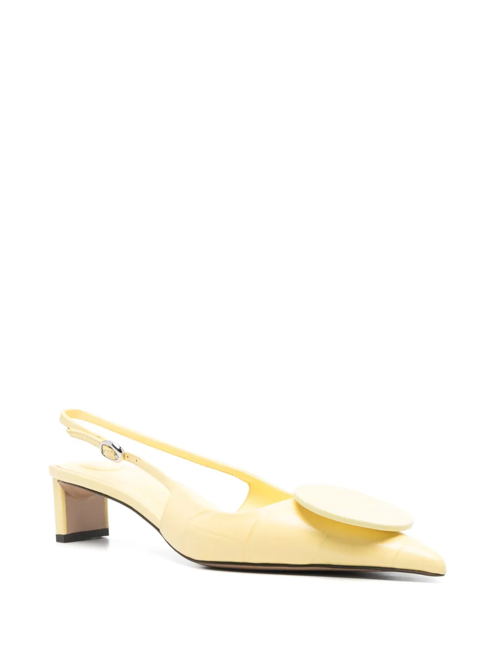 Jacquemus Les Slingbacks Duelo pumps Yellow