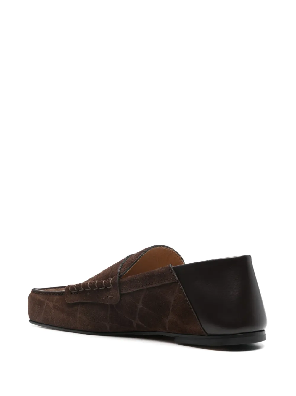 Jacquemus Les Mocassins Carre mocassins Bruin