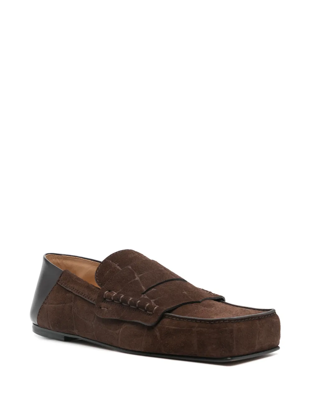 Jacquemus Les Mocassins Carre mocassins - Bruin