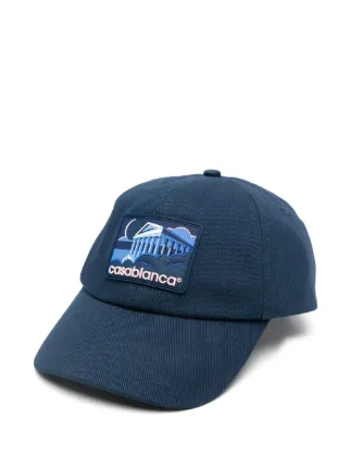 Casablanca Greek Temple キャップ | ブルー | FARFETCH JP