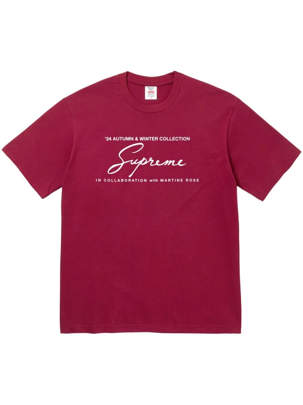 Supreme x Martine Rose Tシャツ - レッド Supreme x Martine Rose Tシャツ - レッド