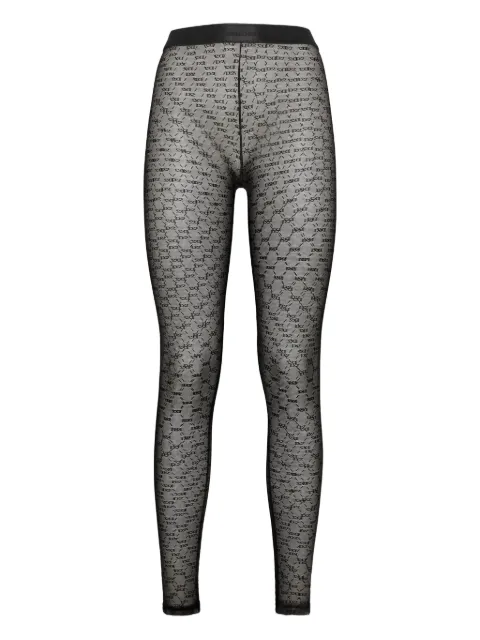 DSQUARED2 monogram high-waisted tights