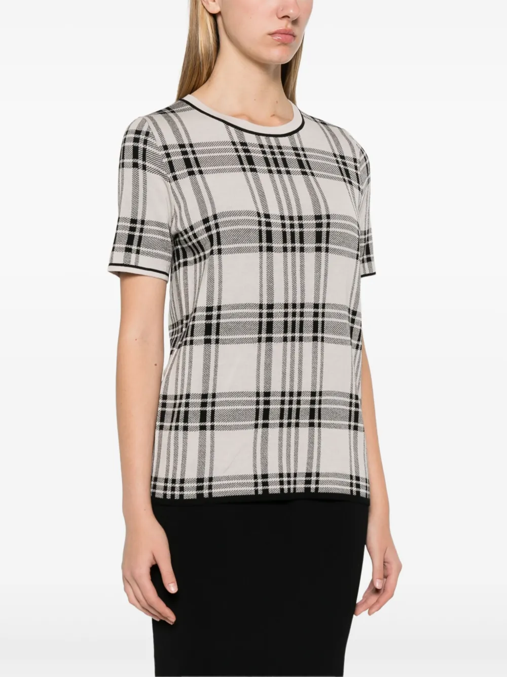 'S Max Mara Lesena T-shirt Zwart