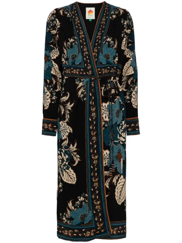 tapestry midi dress Florence In Fall Tapestry Midi Dress