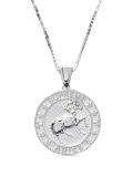 Supreme x Jacob&Co Zodiac Aries sterling silver pendant necklace