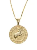 Supreme x Jacob&Co Zodiac Aries 14kt gold pendant necklace