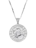 Supreme x Jacob&Co Zodiac Cancer sterling silver pendant necklace