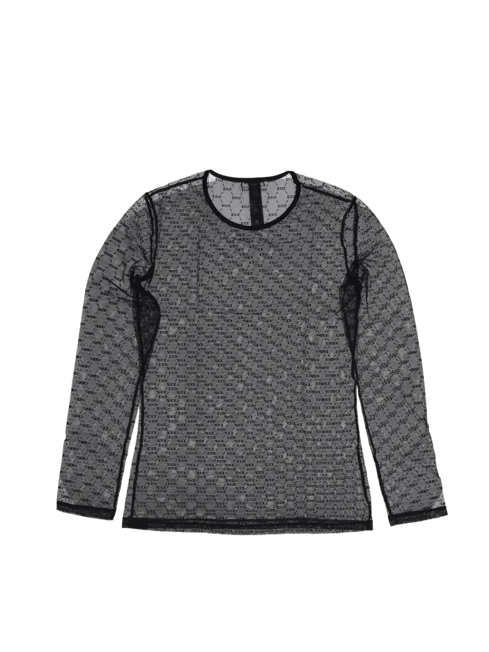 DSQUARED2 Top met lange mouwen Zwart