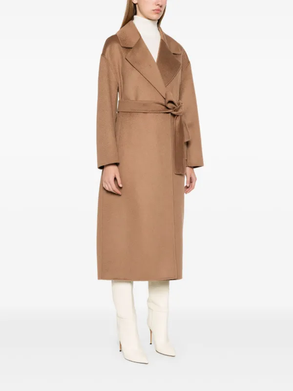 S Max Mara Manuele Coat | Brown | FARFETCH