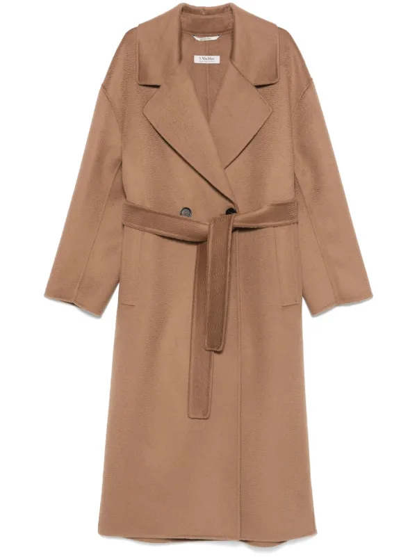 【関税&送料込】'S Max Mara S Max Mara Manuele Coat In Wool S MAX MARA - Manuele Wool and cashmere coat black - The Corner