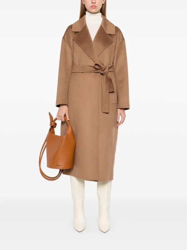 S Max Mara Manuele Coat | Brown | FARFETCH OM