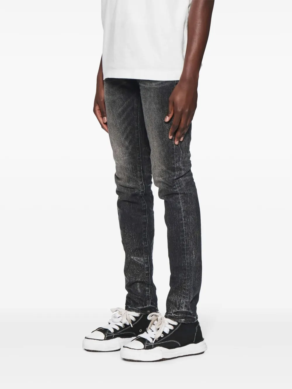 Purple Brand Jeans slim con effetto schiarito | Denim | Image 3