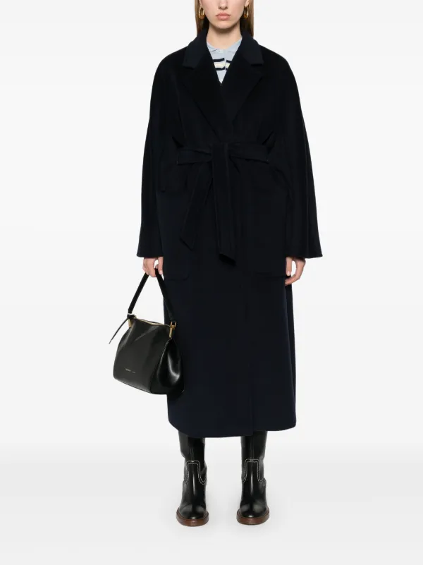 コート Max Mara 2421016015600.10620 Coats Max Mara Studio Goya wool and cashmere coat for women
