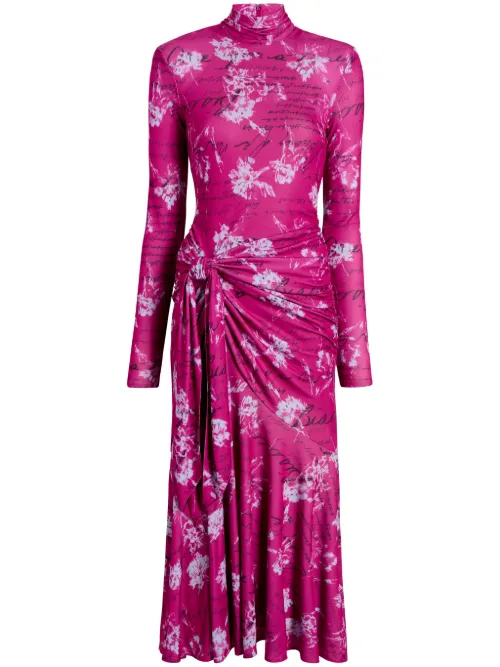 Robe mi-longue Johnson - Cinq A Sept - Modalova