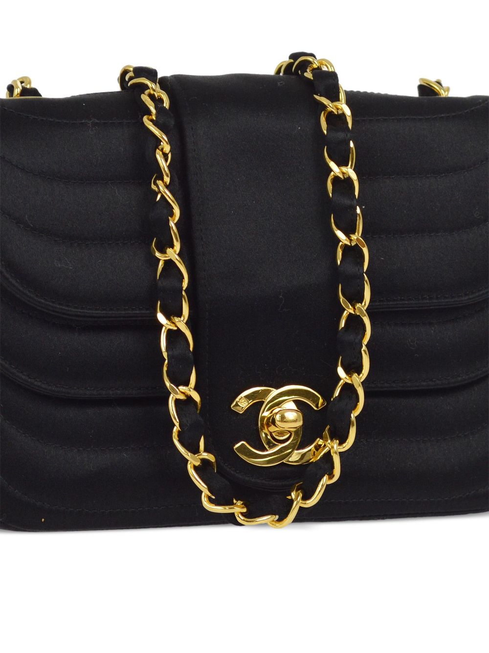 CHANEL 1992 Horizontal Flap shoulder bag Women