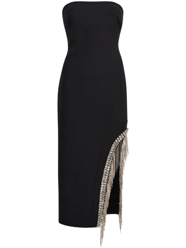 cinq a sept black dress Plus Size Black Wedding Dress