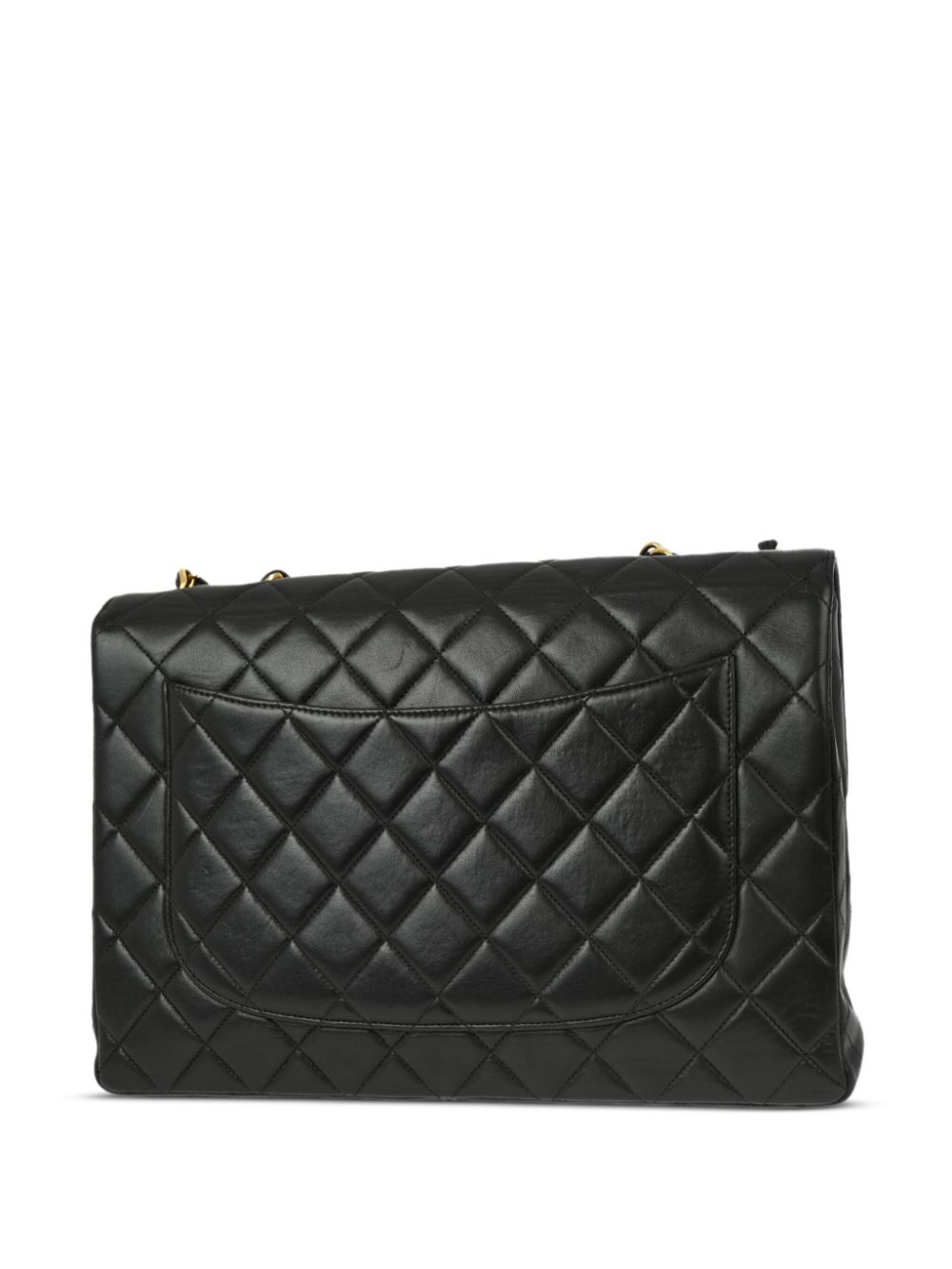 CHANEL Pre-Owned 1997 Jumbo Classic Flap schoudertas - Zwart