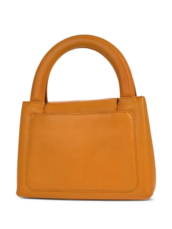 CHANEL Pre-Owned 1998 ケリー ハンドバッグ | オレンジ | FARFETCH JP