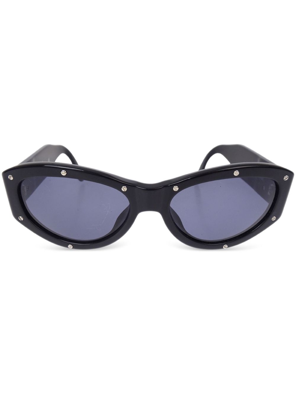 CHANEL 1990-2000s stud-detail sunglasses Women