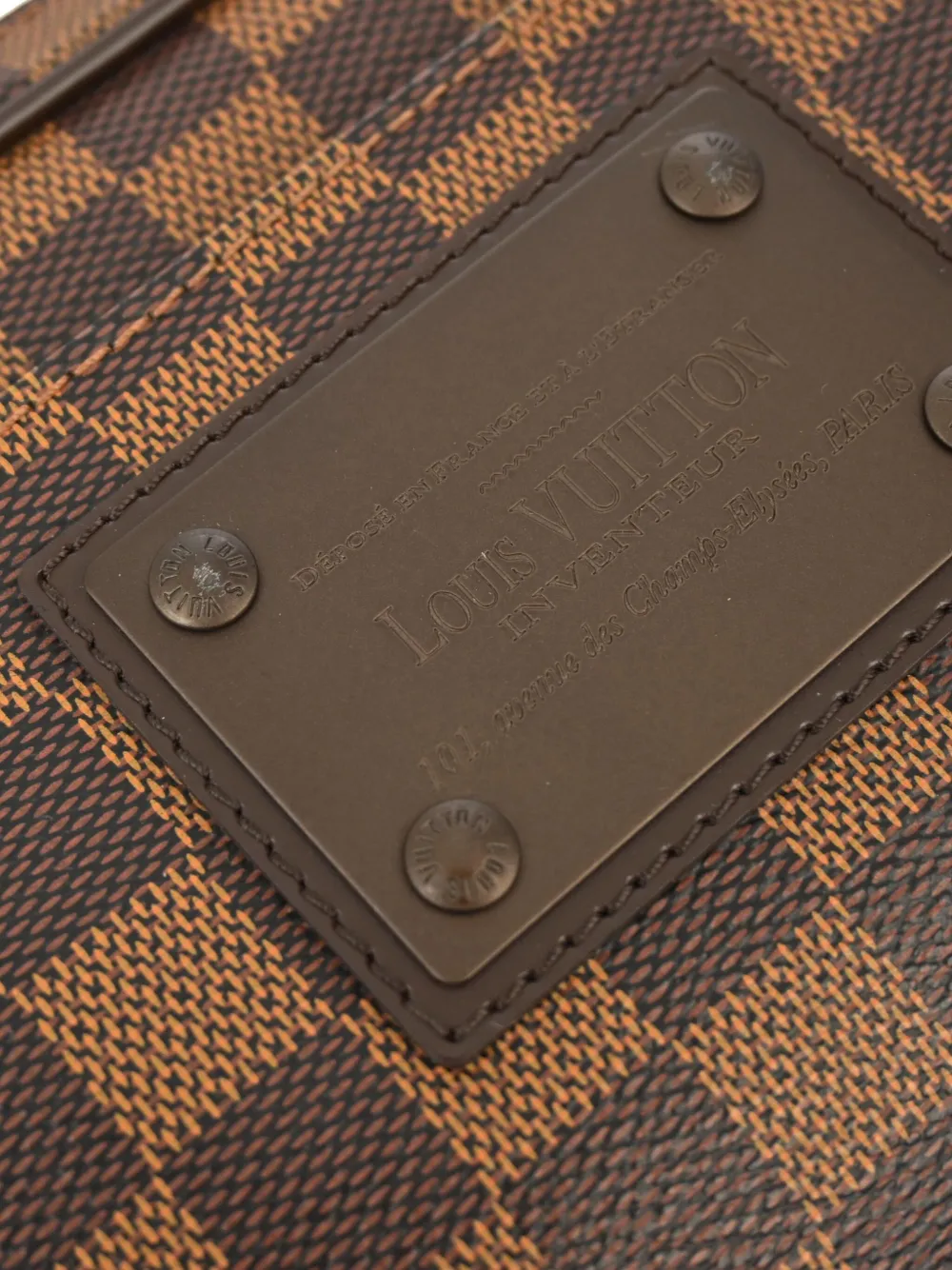 Louis Vuitton PreOwned 2012 Brooklyn Belt Bag Brown FARFETCH