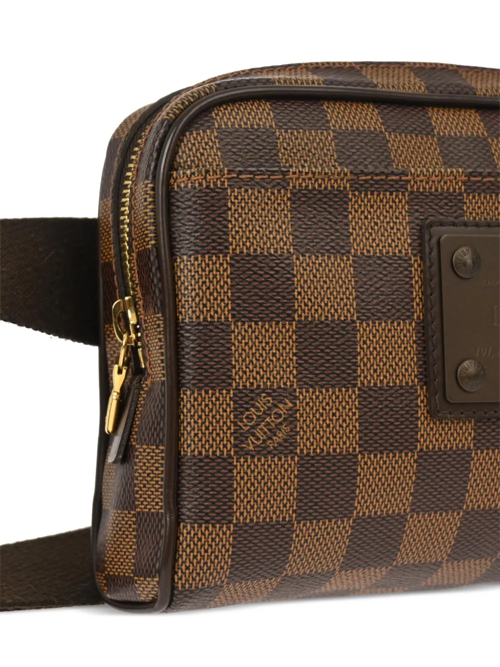 Louis Vuitton PreOwned 2012 Brooklyn Belt Bag Brown FARFETCH