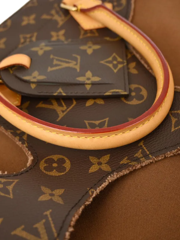 Louis Vuitton Pre-Owned x Comme Des Garçons 2014 With Holes Tote Bag  Brown FARFETCH IN