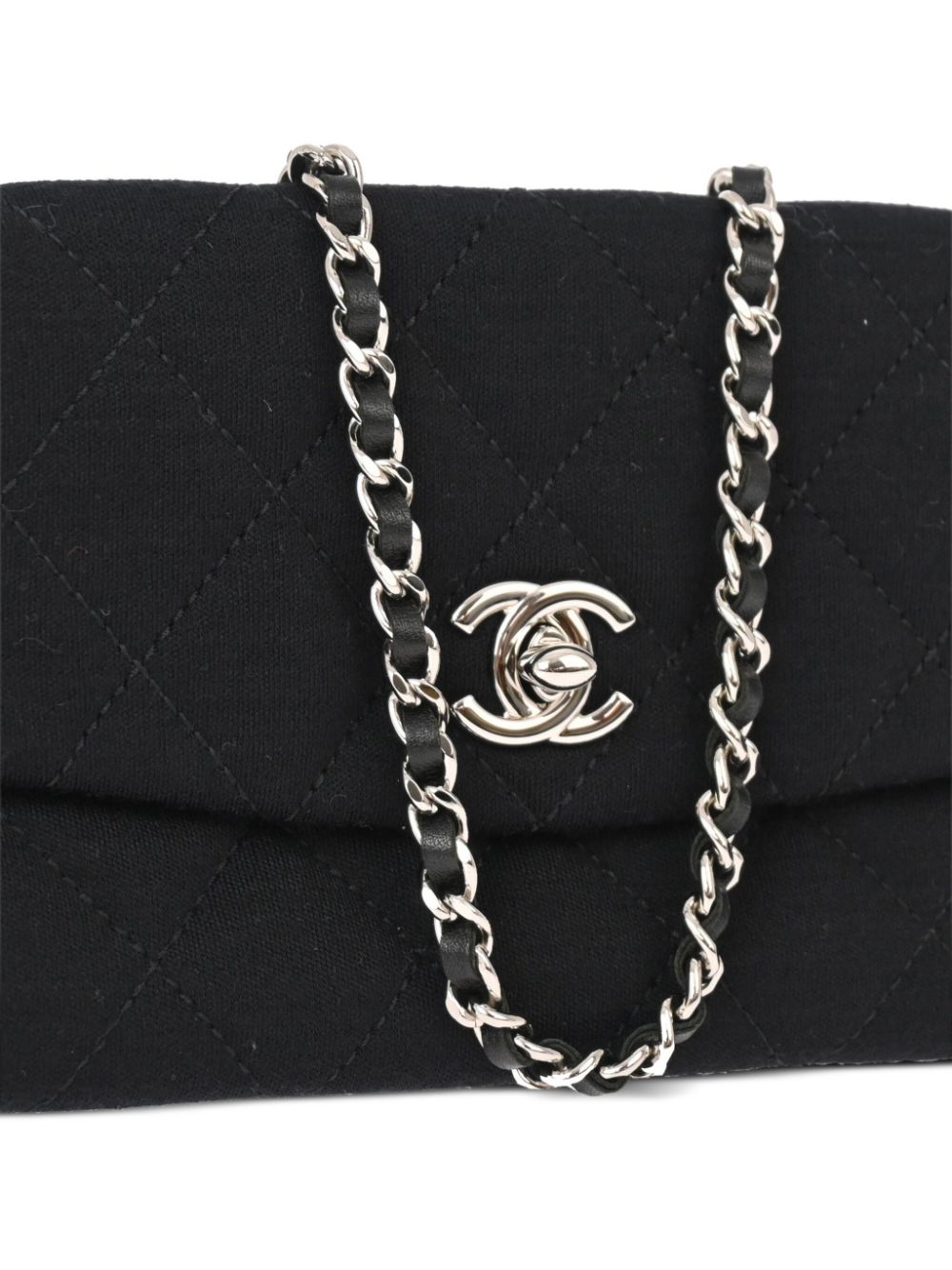 CHANEL 2011 CC turn-lock diamond-quilted shoulder bag Women