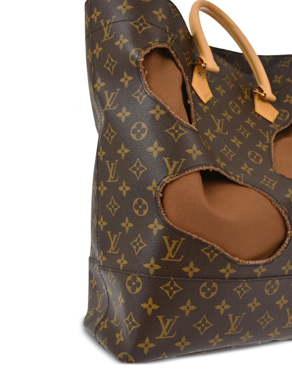 Louis Vuitton Pre-Owned x Comme Des Garçons 2014 Halls shopper - Bruin