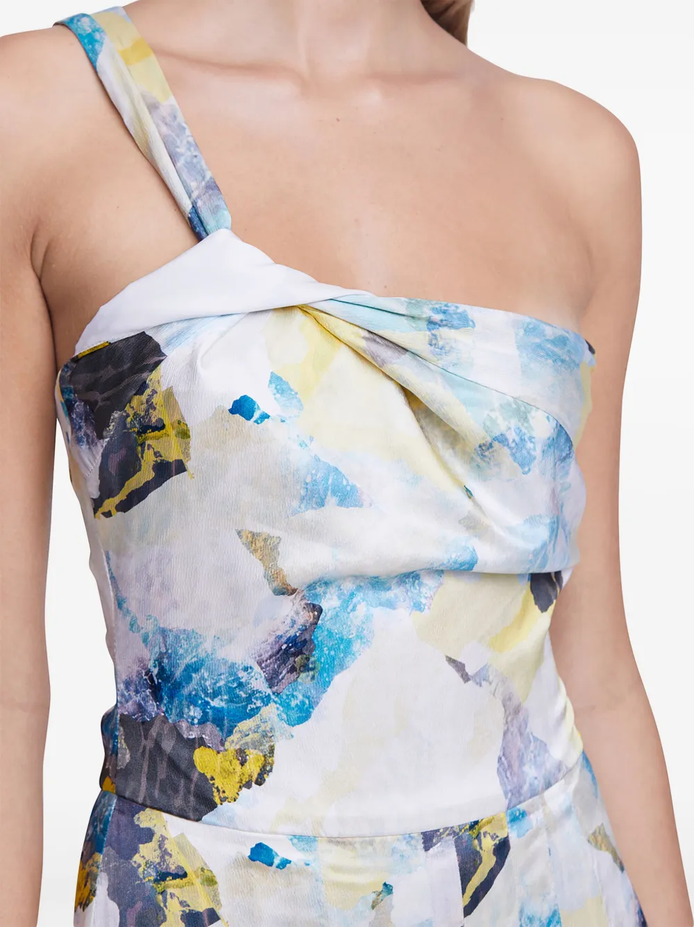 Anna Quan Rosa midi-jurk Wit