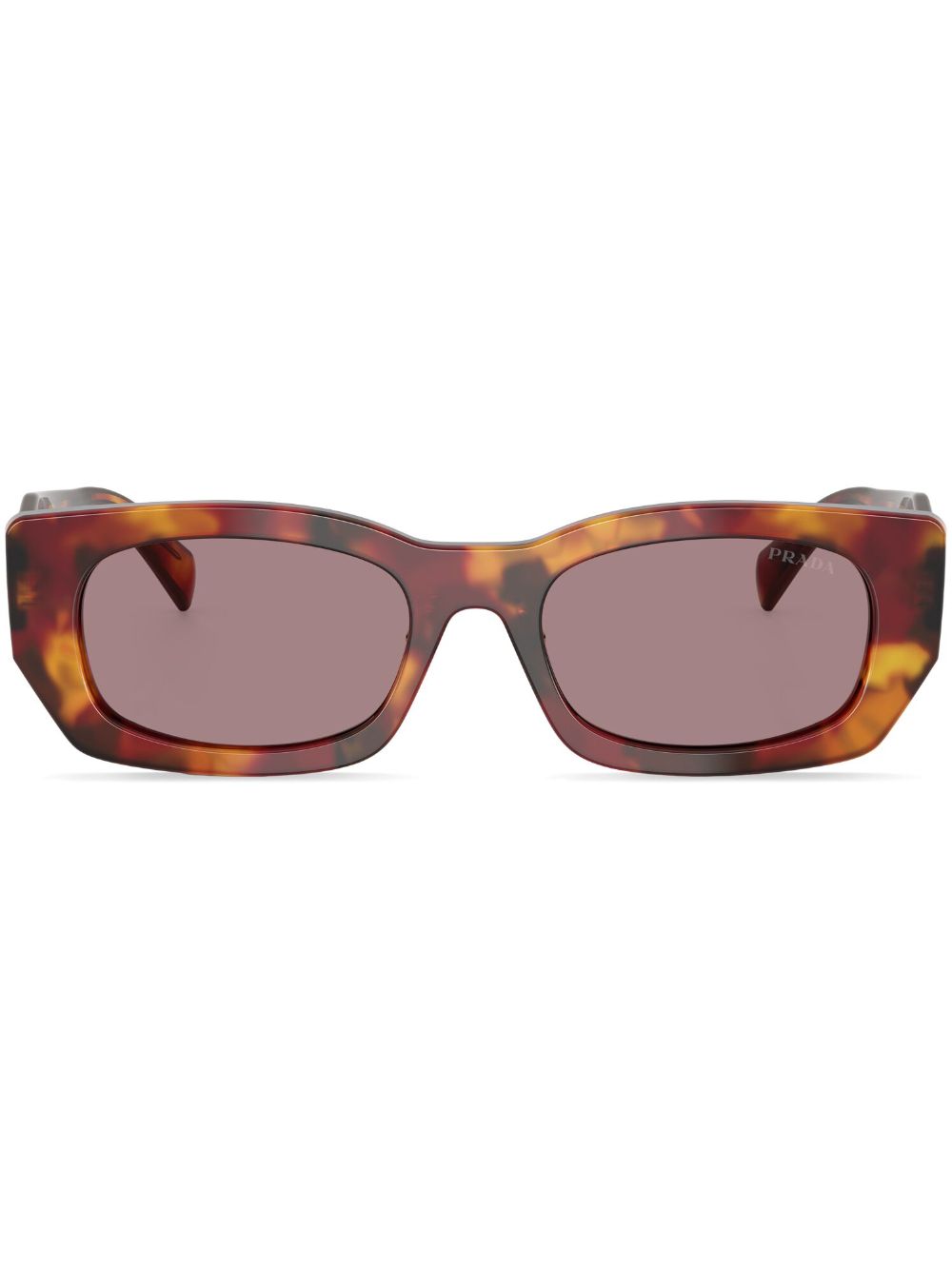 geometric-frame sunglasses