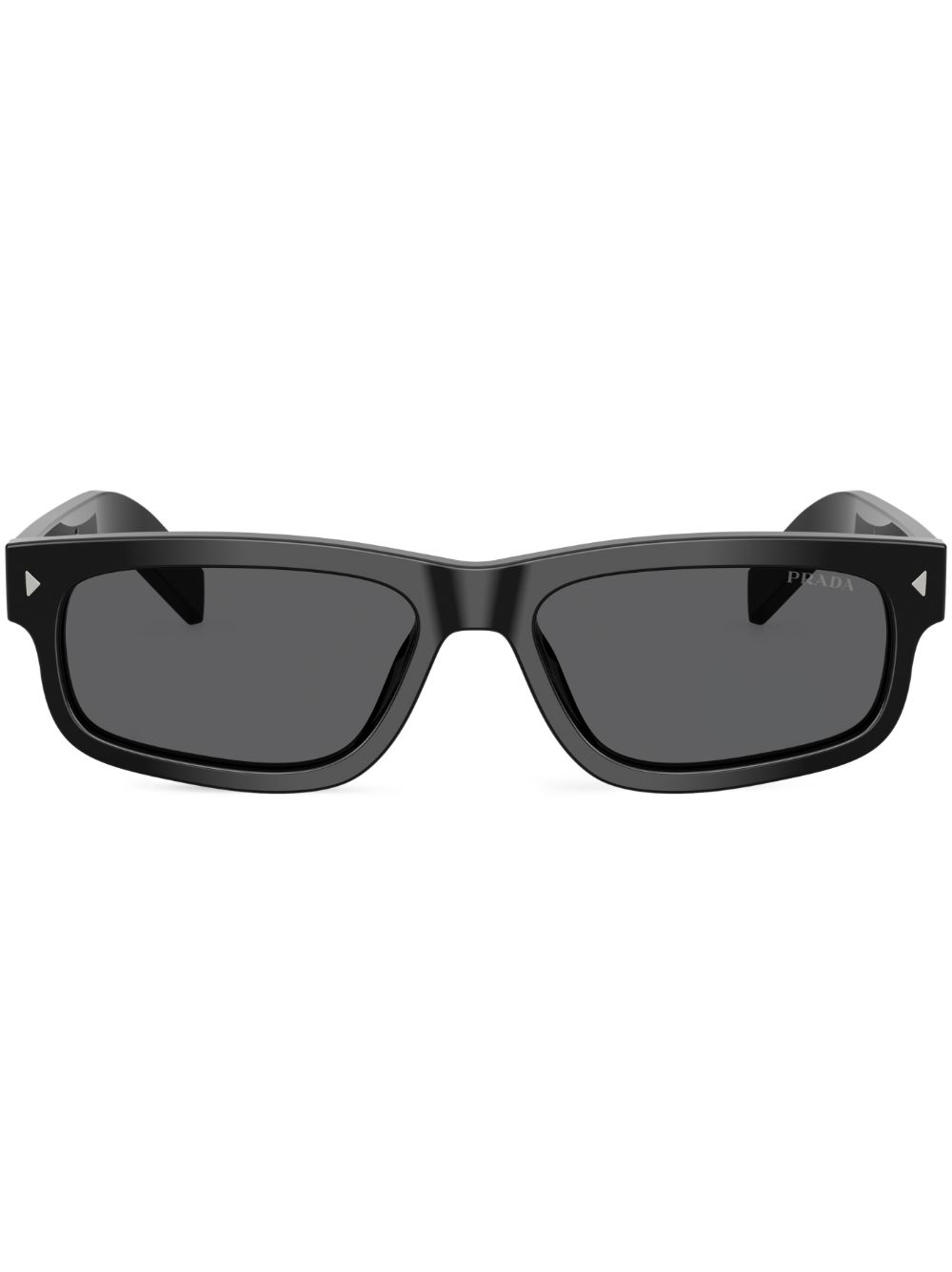 Prada Eyewear geometric-frame sunglasses - Black