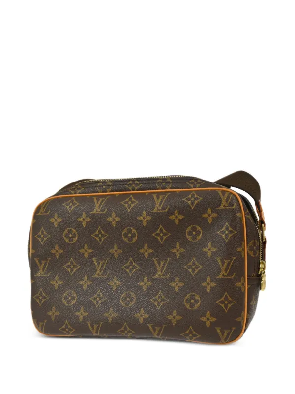Louis Vuitton ブラウン レザー バッグ Louis Vuitton Pre-Owned 2003 Reporter PM Shoulder Bag | Brown