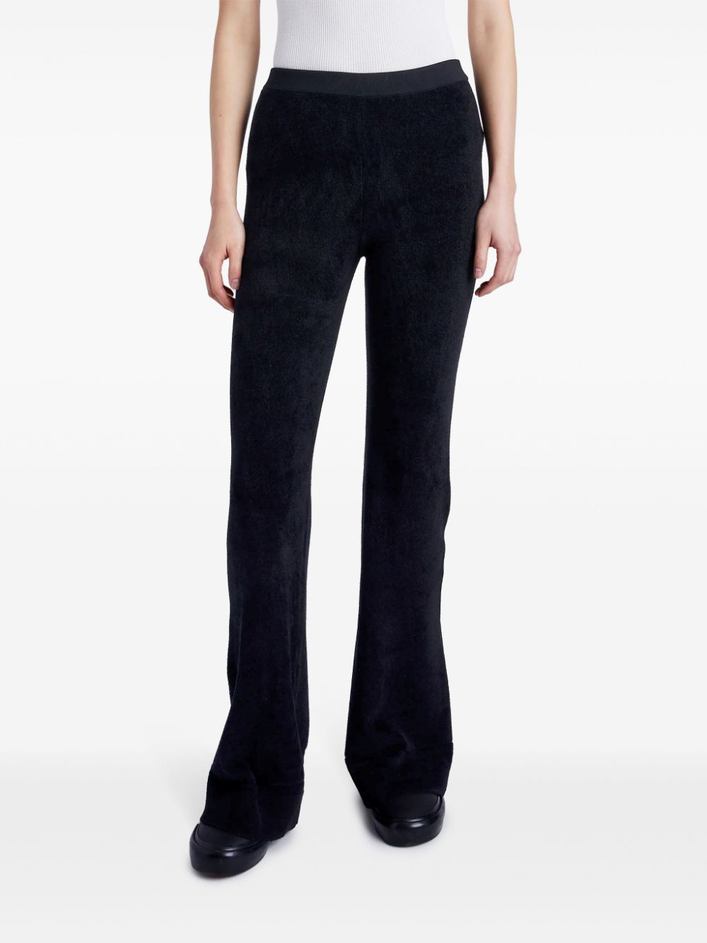 PROENZA SCHOULER WHITE LABEL EVIE FLARED TROUSERS 