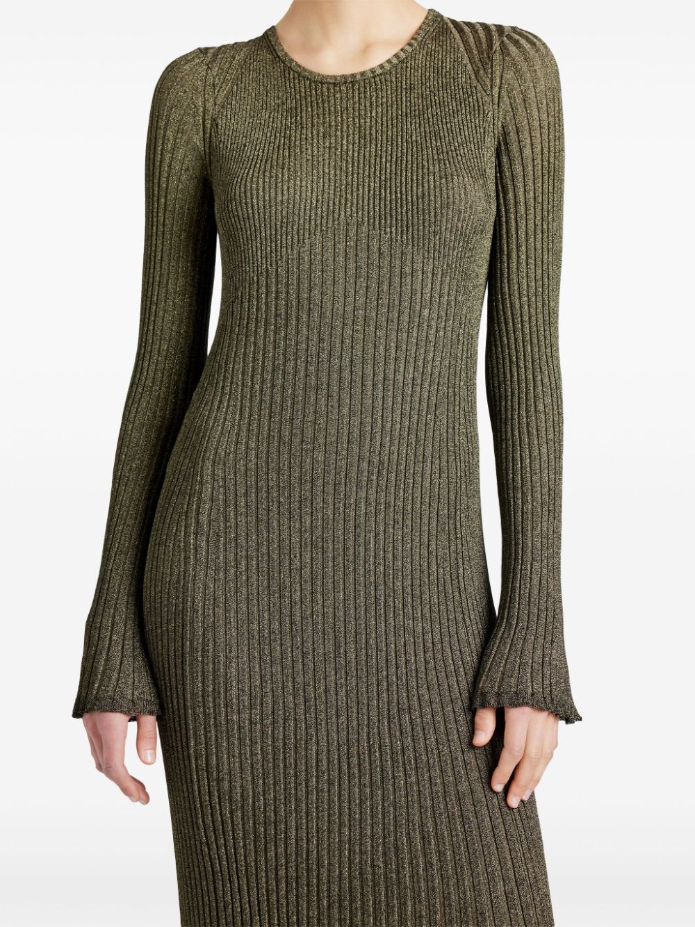 Shop Proenza Schouler Joni Dress In Green