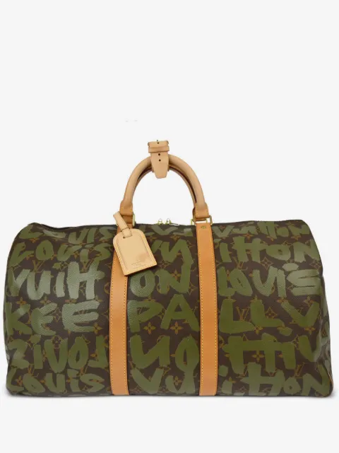 Louis Vuitton Pre-Owned bolsa de viaje Keepall 50 2001 de Louis Vuitton Pre-Owned x Stephen Sprouse