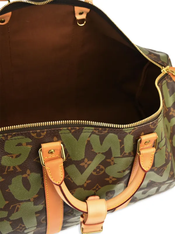 Louis Vuitton Pre-Owned x Stephen Sprouse 2001 Keepall 50 Travel