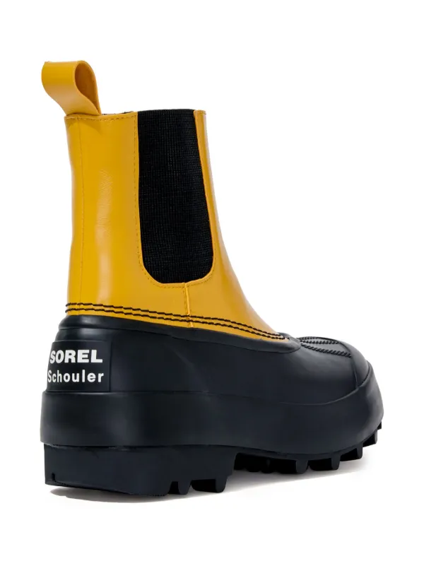 SOREL x Proenza Schouler Caribou Chelsea Boots | Yellow | FARFETCH IL