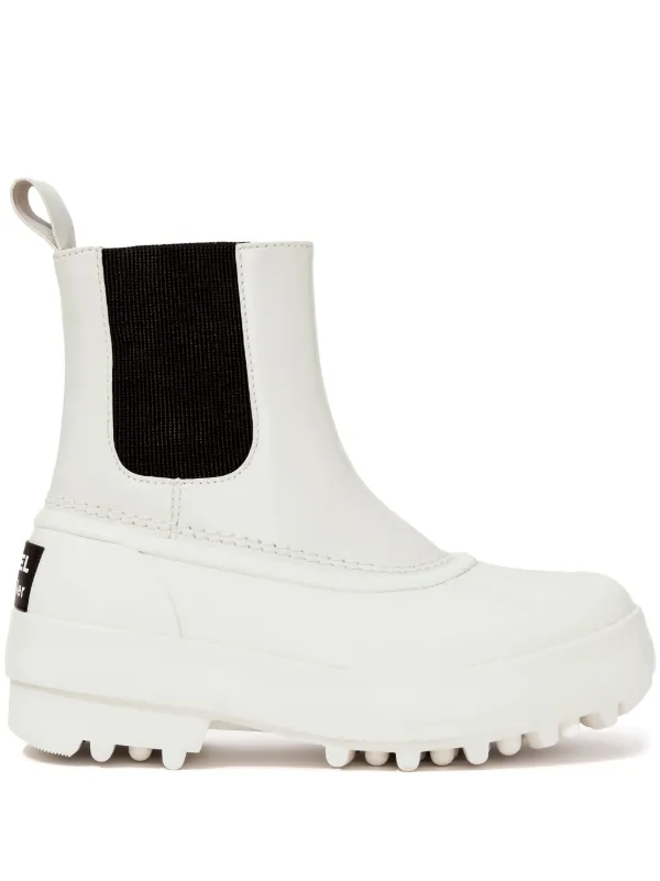 Womens white chelsea boots hotsell