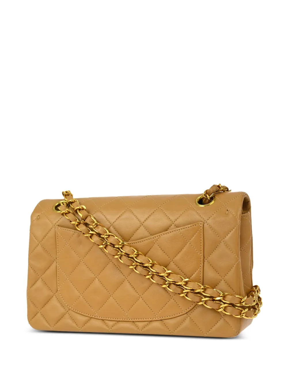 CHANEL Pre-Owned 1997 Double Flap Double Flap schoudertas - Beige