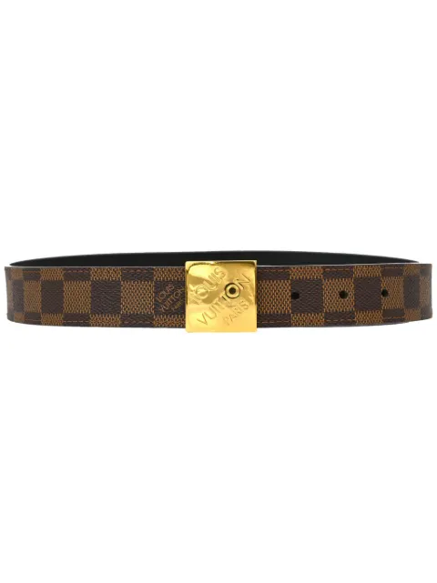 Louis Vuitton Pre-Owned cinturón Damier Ebène 1994