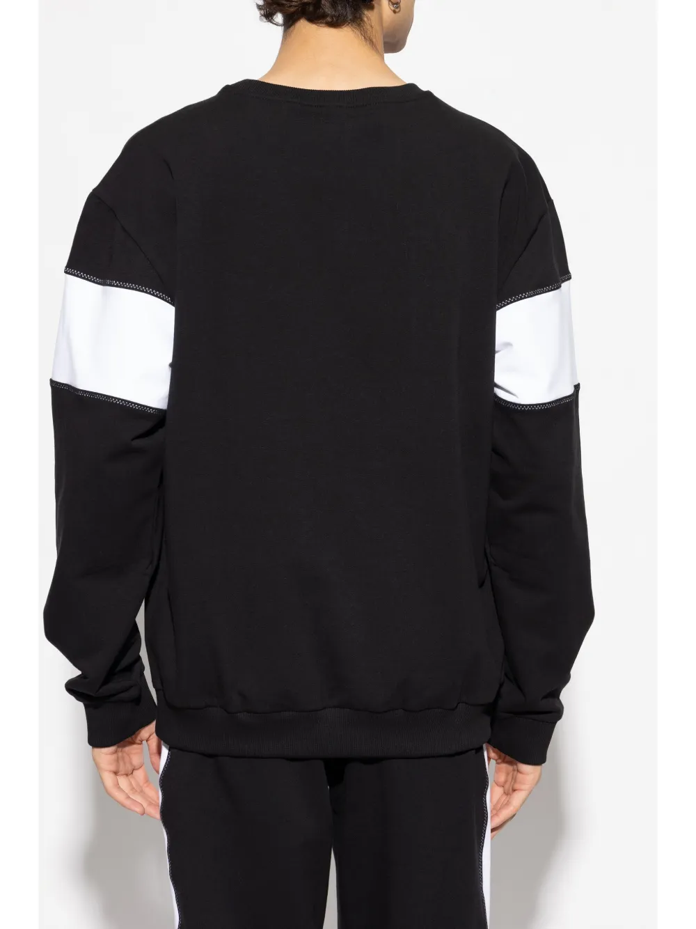 Moschino Sweater met logoprint Zwart