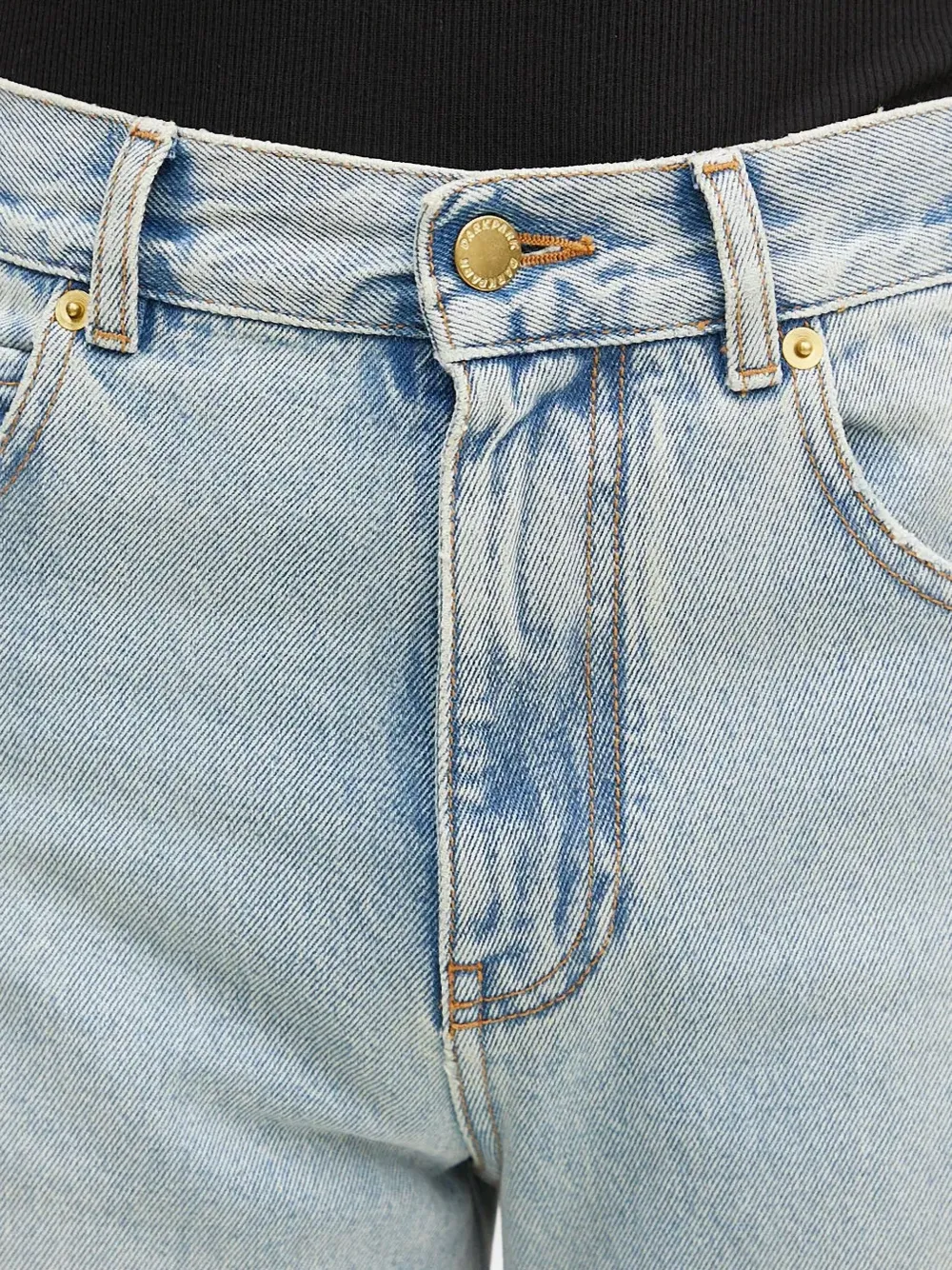 DARKPARK Jeans met vlakken Blauw