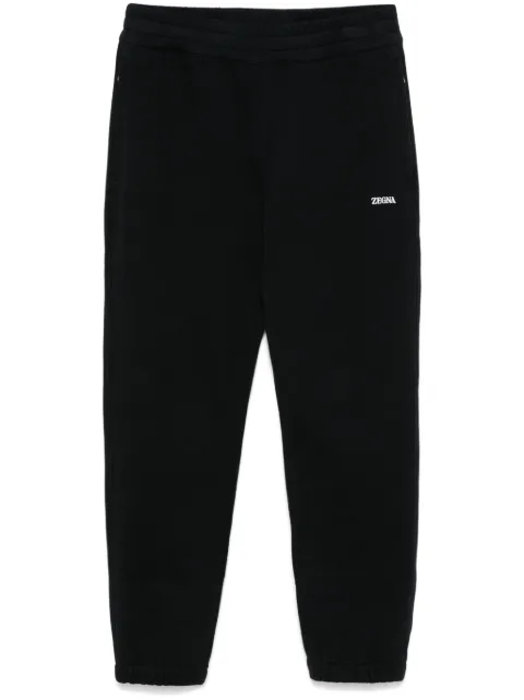 Zegna pants con logo estampado
