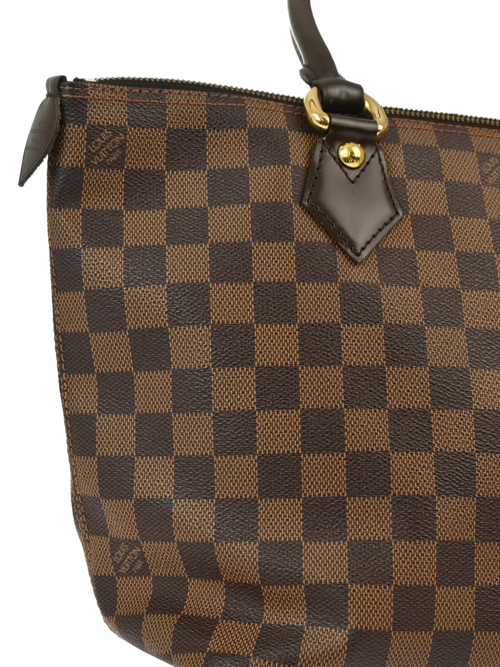 Pre-owned Louis Vuitton 2008 Saleya Pm Tote Bag In Brown