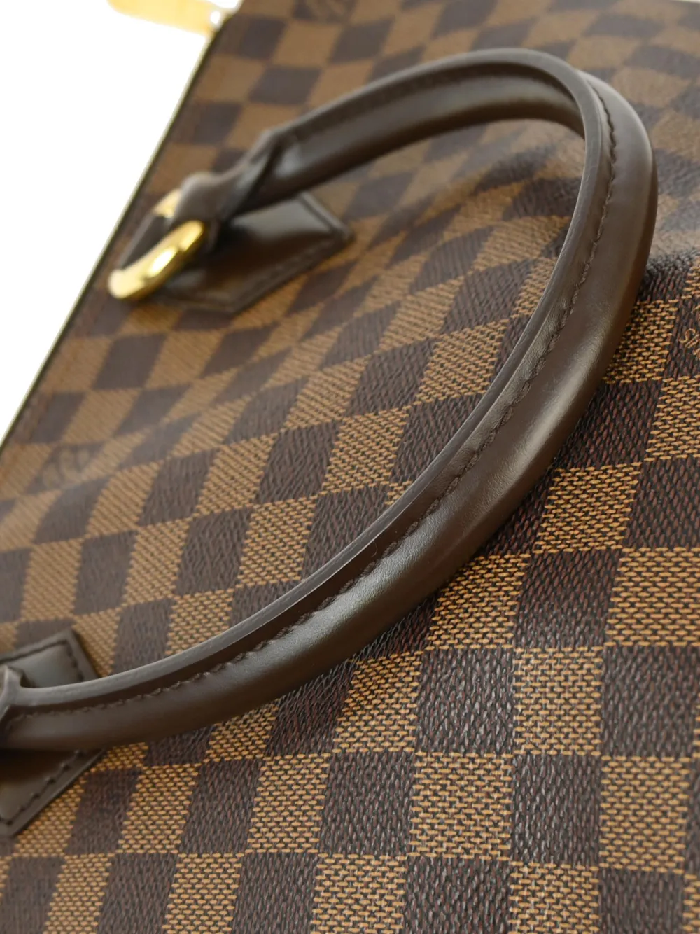 Pre-owned Louis Vuitton 2008 Saleya Pm Tote Bag In Brown