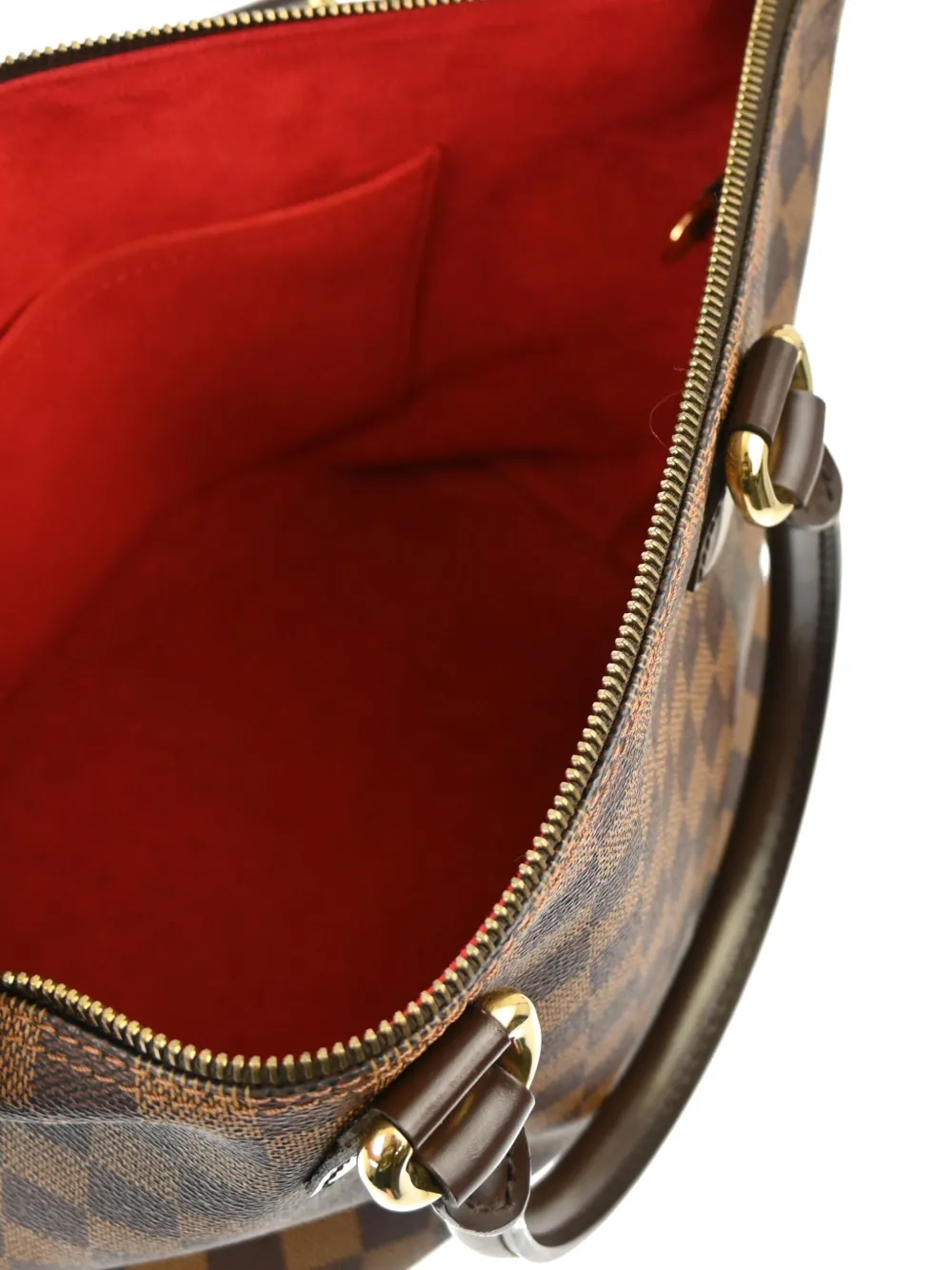 Pre-owned Louis Vuitton 2008 Saleya Pm Tote Bag In Brown