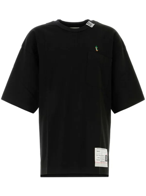 Tシャツ・カットソー MAISON MIHARA YASUHIRO MAISON MIHARA YASUHIRO Maison Mihara Maison MIHARA YASUHIRO cotton t-shirt Distressed Tee black