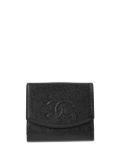 CHANEL Pre-Owned 2002 bi-fold wallet - Black